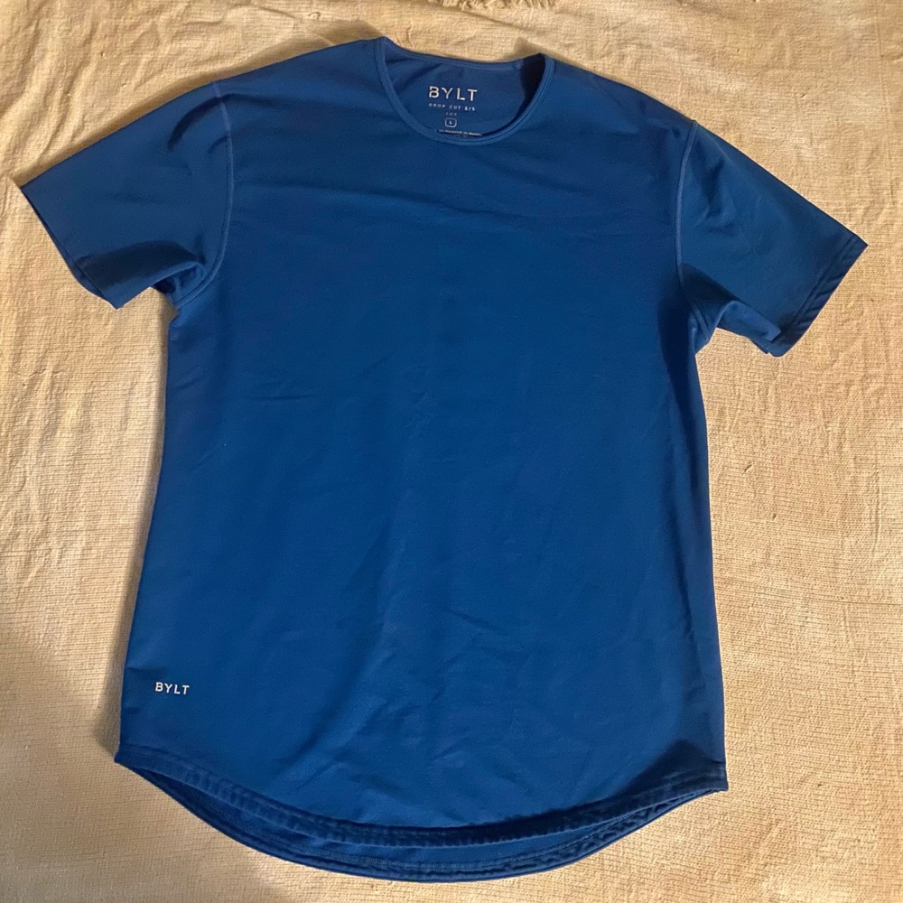 Blue Dry Fit Shirt